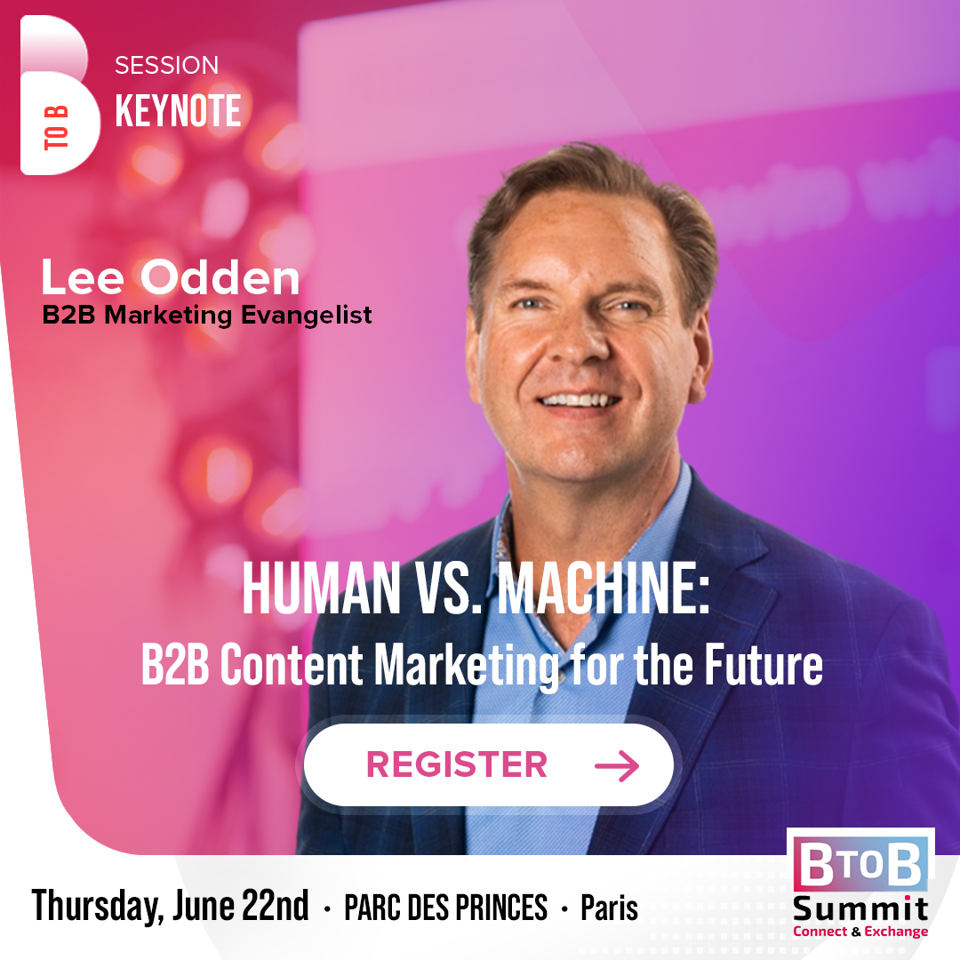 Keynote : Human vs. Machine: B2B Content Marketing for the Future